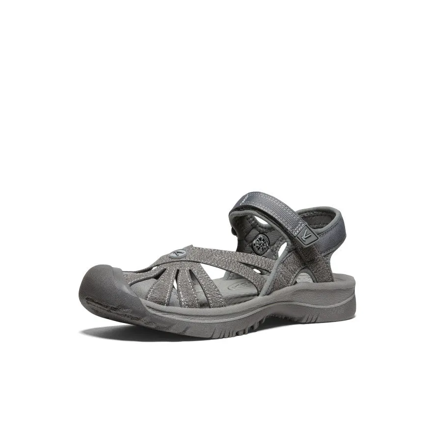 Women's Rose Sandal  |  Gargoyle/Raven,Soft Comfortable Sandals
