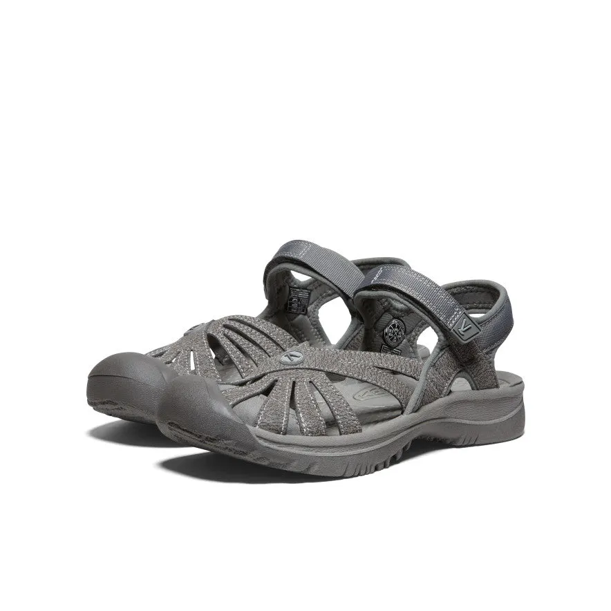 Women's Rose Sandal  |  Gargoyle/Raven,Soft Comfortable Sandals