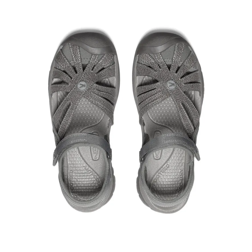 Women's Rose Sandal  |  Gargoyle/Raven,Soft Comfortable Sandals