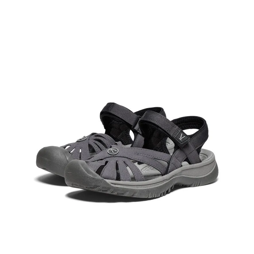 Women's Rose Sandal  |  Magnet/Black,Soft Comfortable Sandals