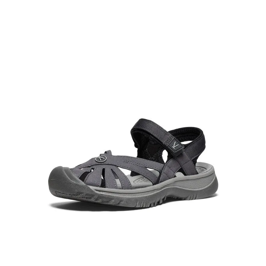 Women's Rose Sandal  |  Magnet/Black,Soft Comfortable Sandals