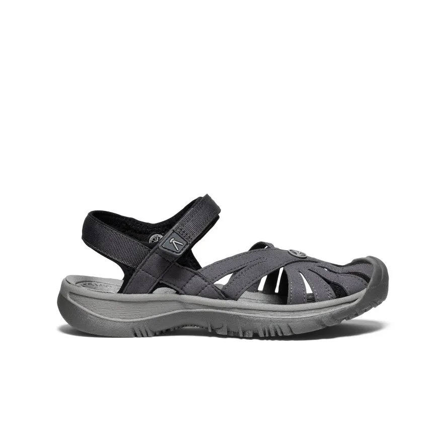 Women's Rose Sandal  |  Magnet/Black,Soft Comfortable Sandals