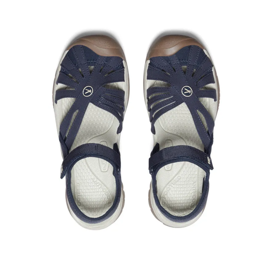 Women's Rose Sandal  |  Navy,Soft Comfortable Sandals