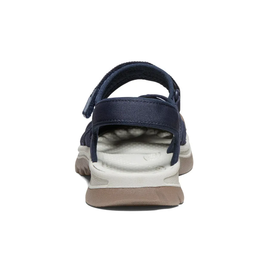 Women's Rose Sandal  |  Navy,Soft Comfortable Sandals