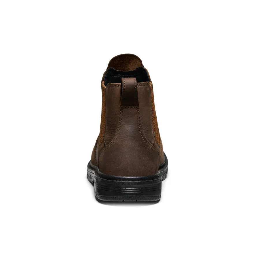 Women's San Jose Chelsea 90?? Heel Boot (Aluminum Toe)  |  Cascade Brown/Black,Comfort