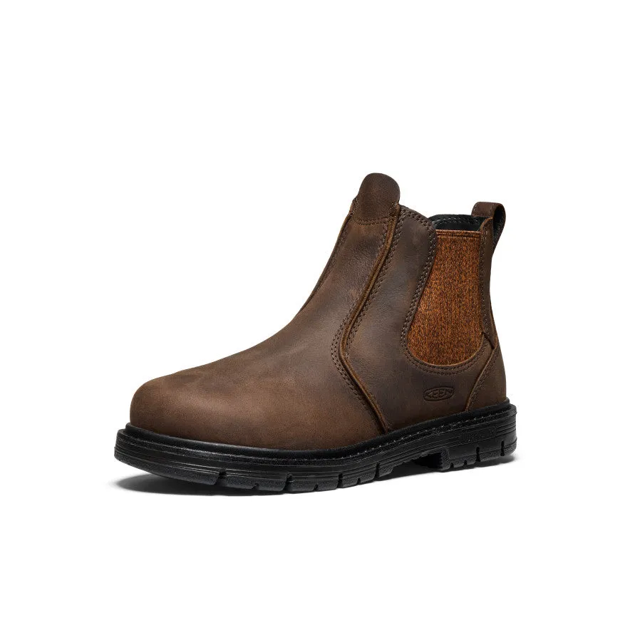 Women's San Jose Chelsea 90?? Heel Boot (Aluminum Toe)  |  Cascade Brown/Black,Comfort