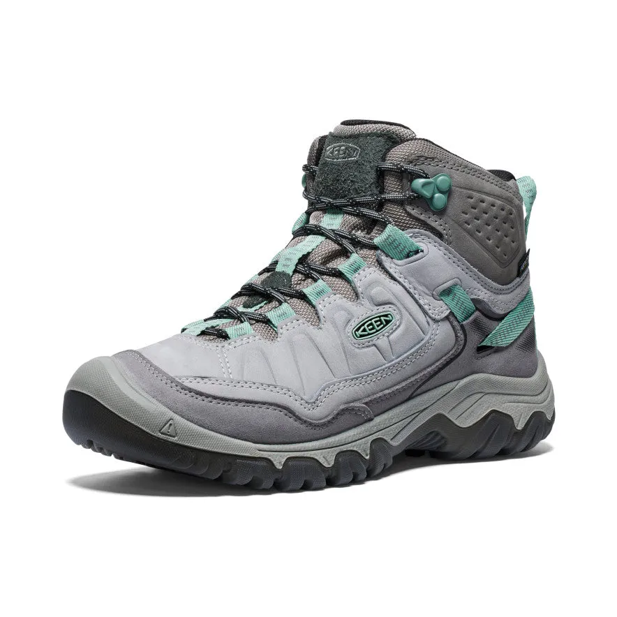 Women's Targhee IV Waterproof Hiking Boot  |  Alloy/Granite Green,Anti-Slip