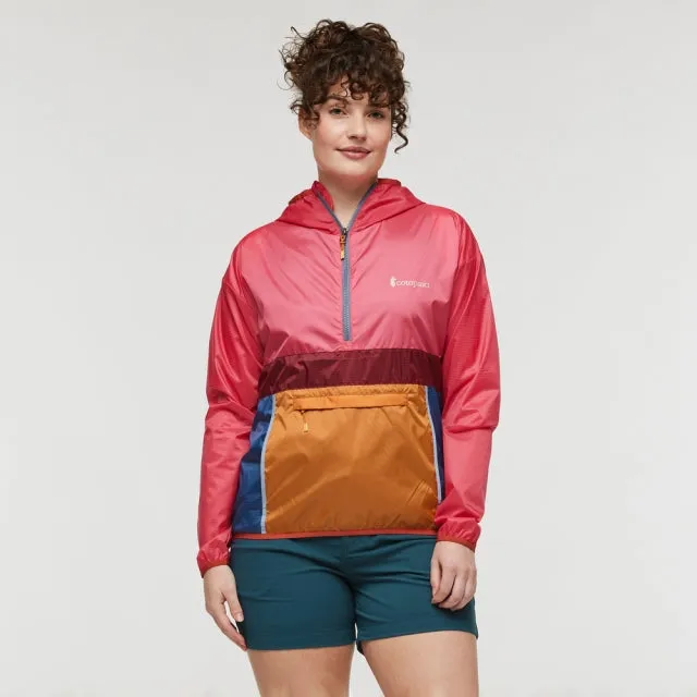 Women's Teca Half-Zip Windbreaker,Women Outwear