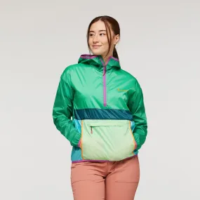 Women's Teca Half-Zip Windbreaker,Women Outwear