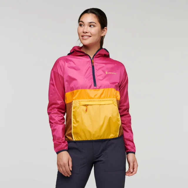 Women's Teca Half-Zip Windbreaker,Women Outwear