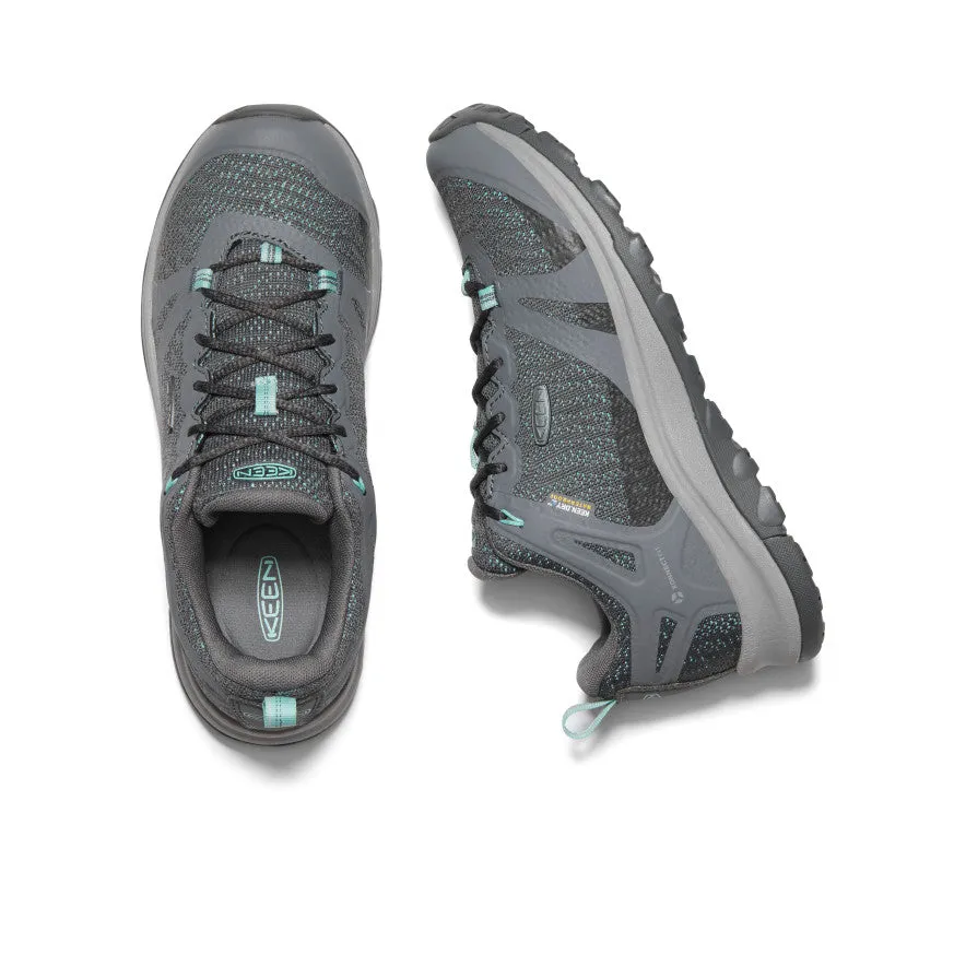 Women's Terradora II Waterproof Hiking Shoe  |  Steel Grey/Ocean Wave,Anti-Slip