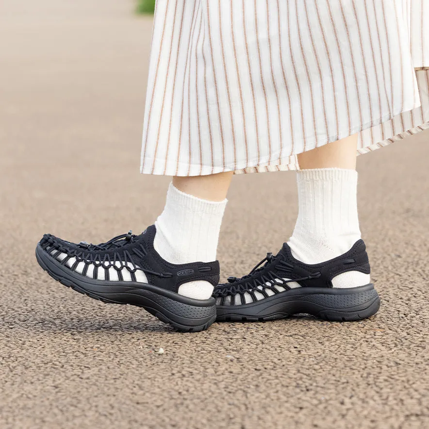 Women's UNEEK Astoria  |  Black/Black,Soft Comfortable Sandals