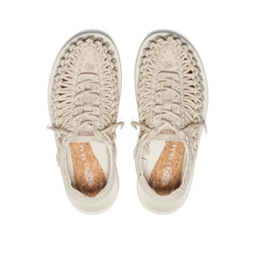 Women's UNEEK Canvas x Skall Studio  |  Natural/Birch,Soft Comfortable Sandals
