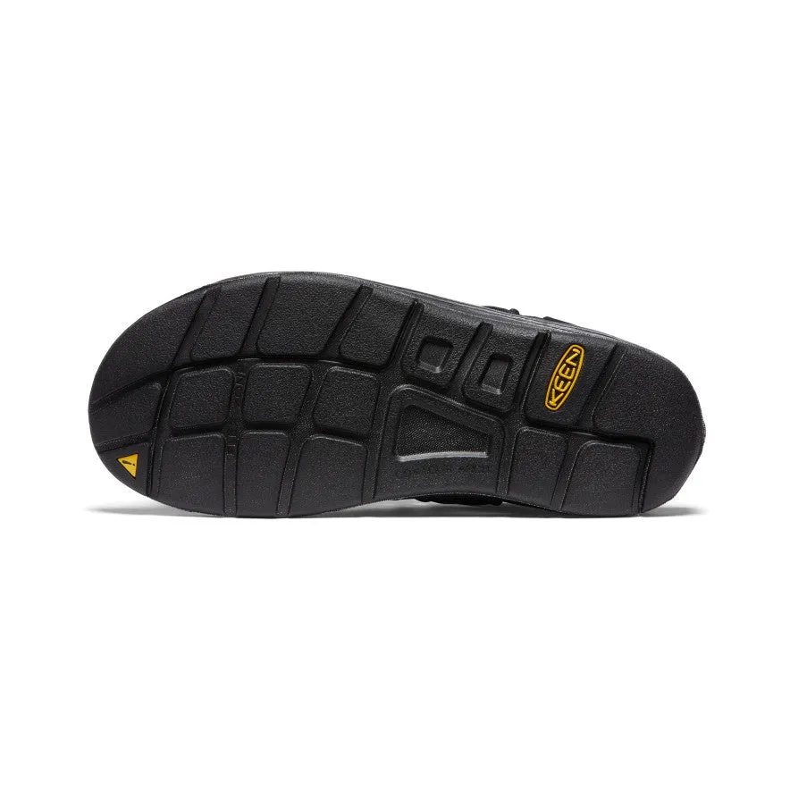 Women's UNEEK II Open-Toe Sneaker  |  Black/Black,Soft Comfortable Sandals