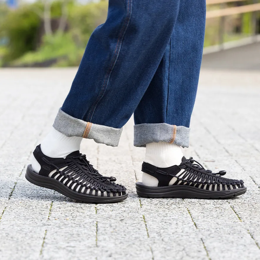 Women's UNEEK Sneaker  |  Black/Black,Soft Comfortable Sandals