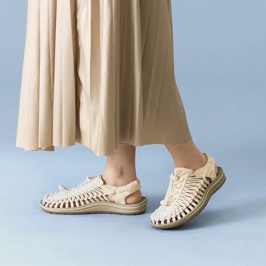 Women's UNEEK Sneaker  |  White Cap/Cornstalk,Soft Comfortable Sandals