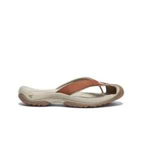 Women's Waimea Leather Flip-Flop  |  Sorrel Horse/Plaza Taupe,Comfort