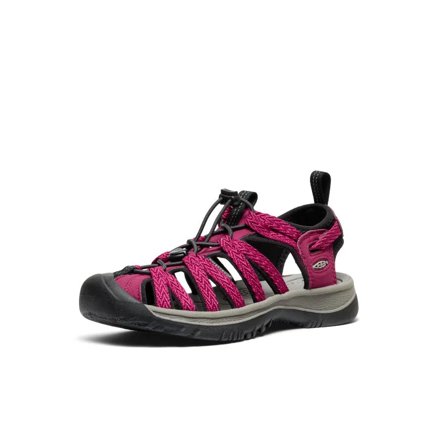 Women's Whisper  |  Beaujolais/Black,Soft Comfortable Sandals