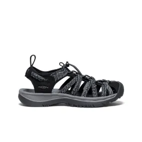 Women's Whisper  |  Black/Steel Grey,Soft Comfortable Sandals