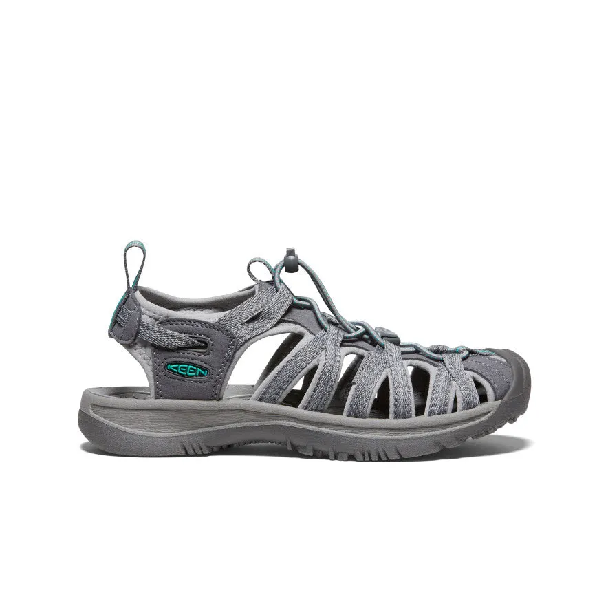 Women's Whisper  |  Medium Grey/Peacock Green,Soft Comfortable Sandals