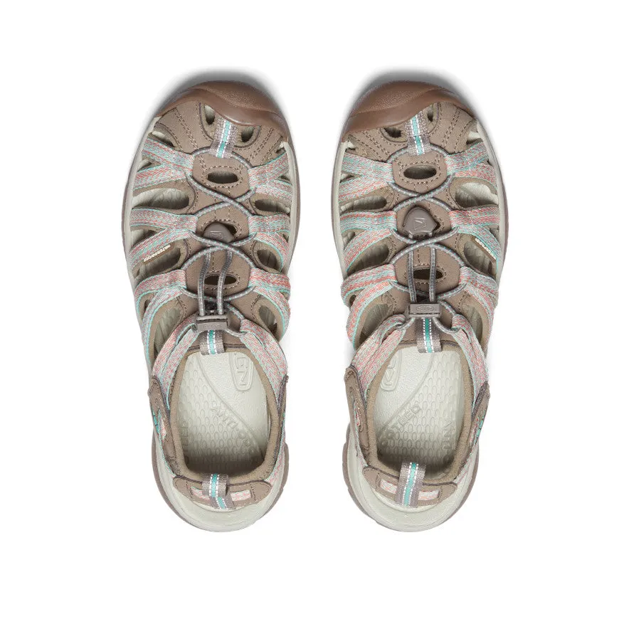 Women's Whisper  |  Taupe/Coral,Soft Comfortable Sandals