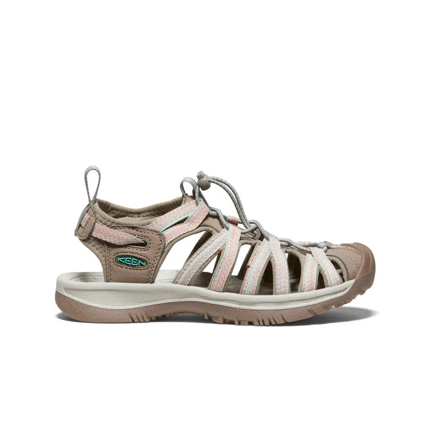 Women's Whisper  |  Taupe/Coral,Soft Comfortable Sandals