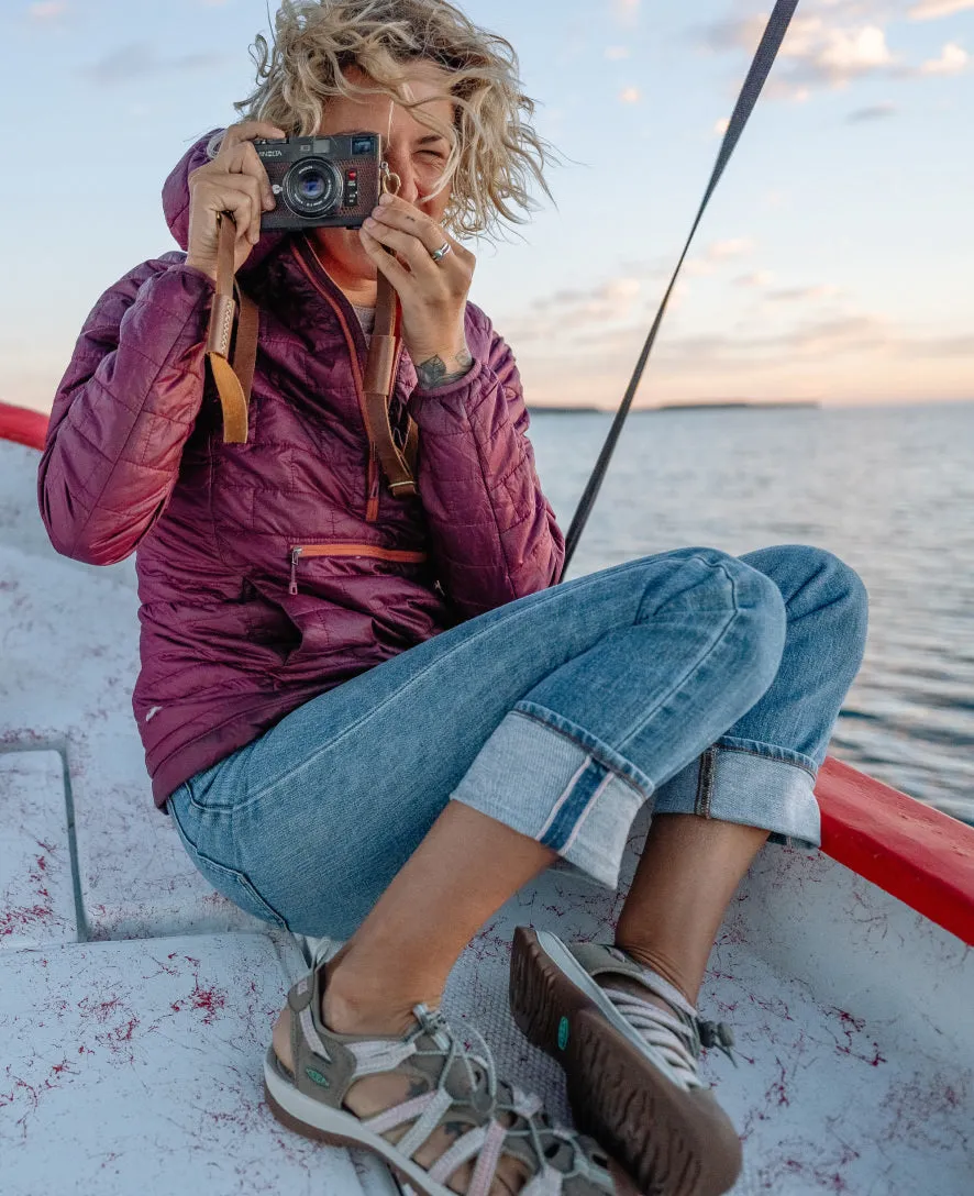 Women's Whisper  |  Taupe/Coral,Soft Comfortable Sandals