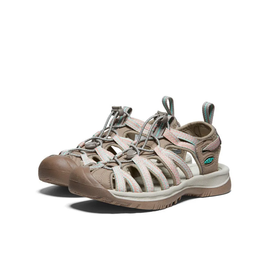 Women's Whisper  |  Taupe/Coral,Soft Comfortable Sandals