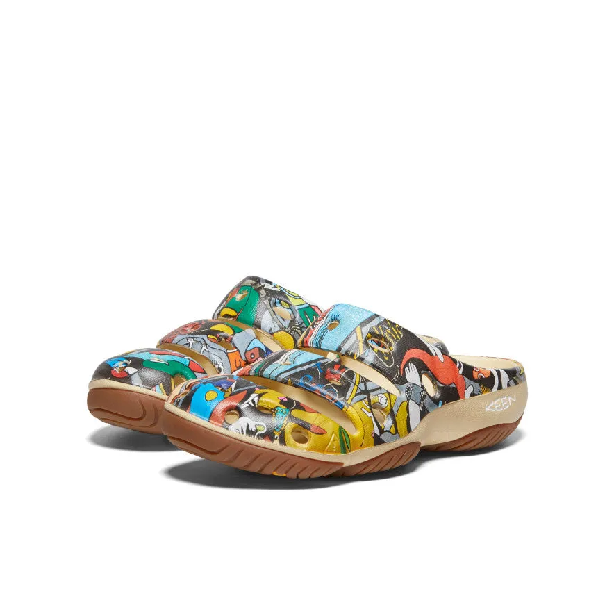 Women's Yogui Arts Clog x ARTPARA FUKAGAWA  |  Kujira To Nakamatachi,Comfort