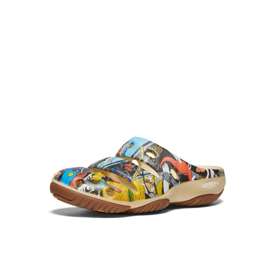 Women's Yogui Arts Clog x ARTPARA FUKAGAWA  |  Kujira To Nakamatachi,Comfort