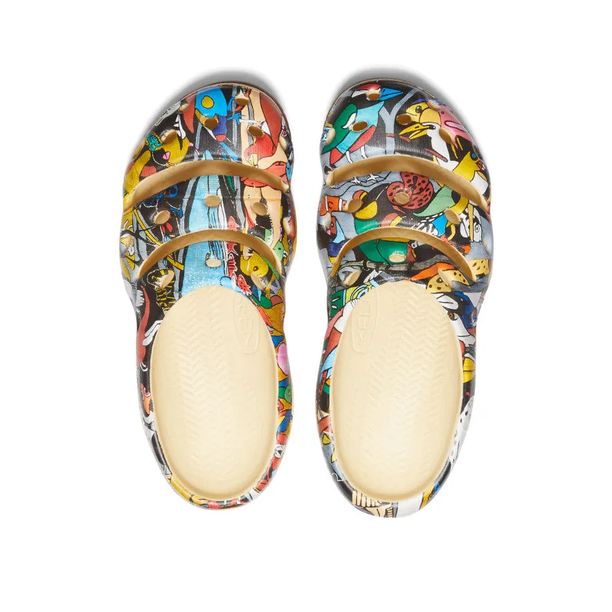 Women's Yogui Arts Clog x ARTPARA FUKAGAWA  |  Kujira To Nakamatachi,Comfort